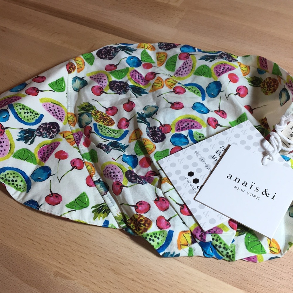 Anais & I Fruit Print Headband Hat
